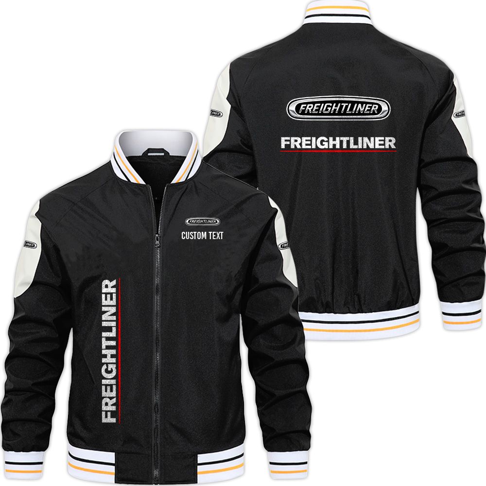 Freightliner Varsity Jacket, Zipper Jackets Customize Name