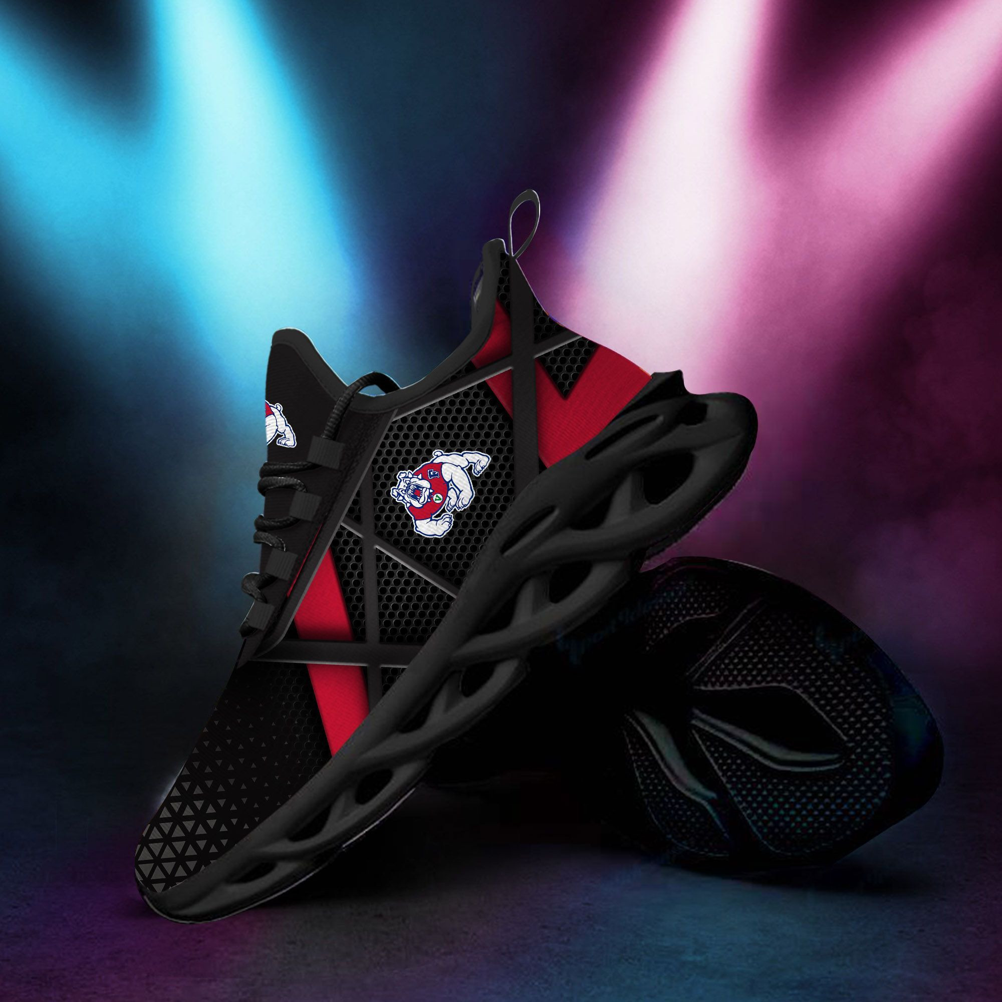 Fresno State Bulldogs Max Soul Sneakers Shoes