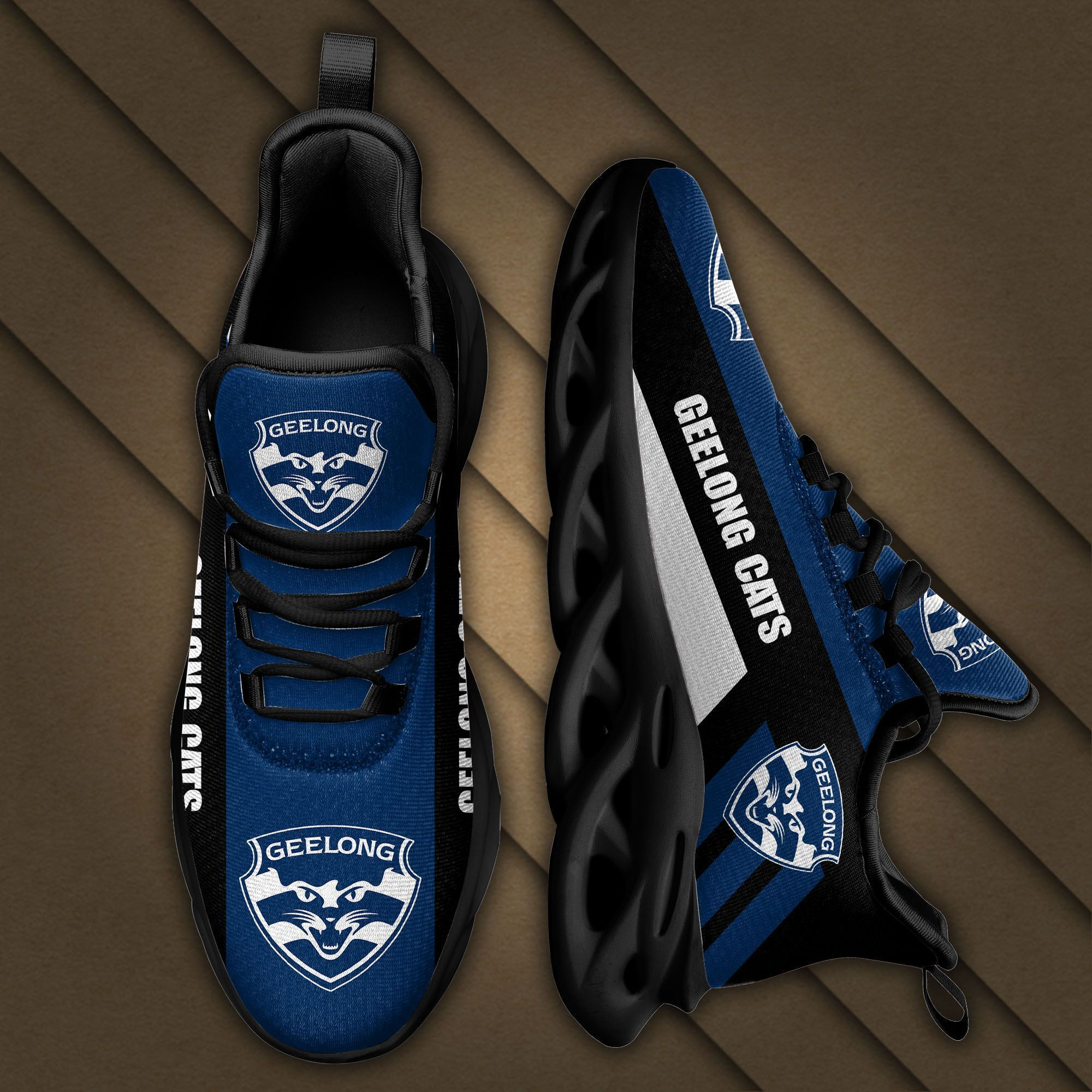 Geelong Cats Max Soul Sneakers Shoes