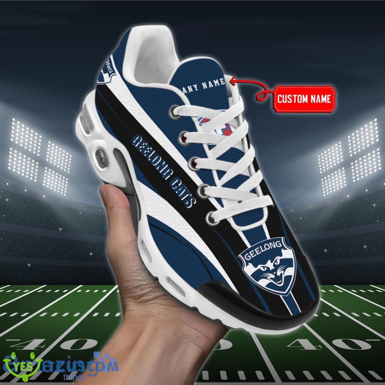 Geelong Cats Personalized Name Air Cushion Sports Shoes Sneaker KLTNS220277