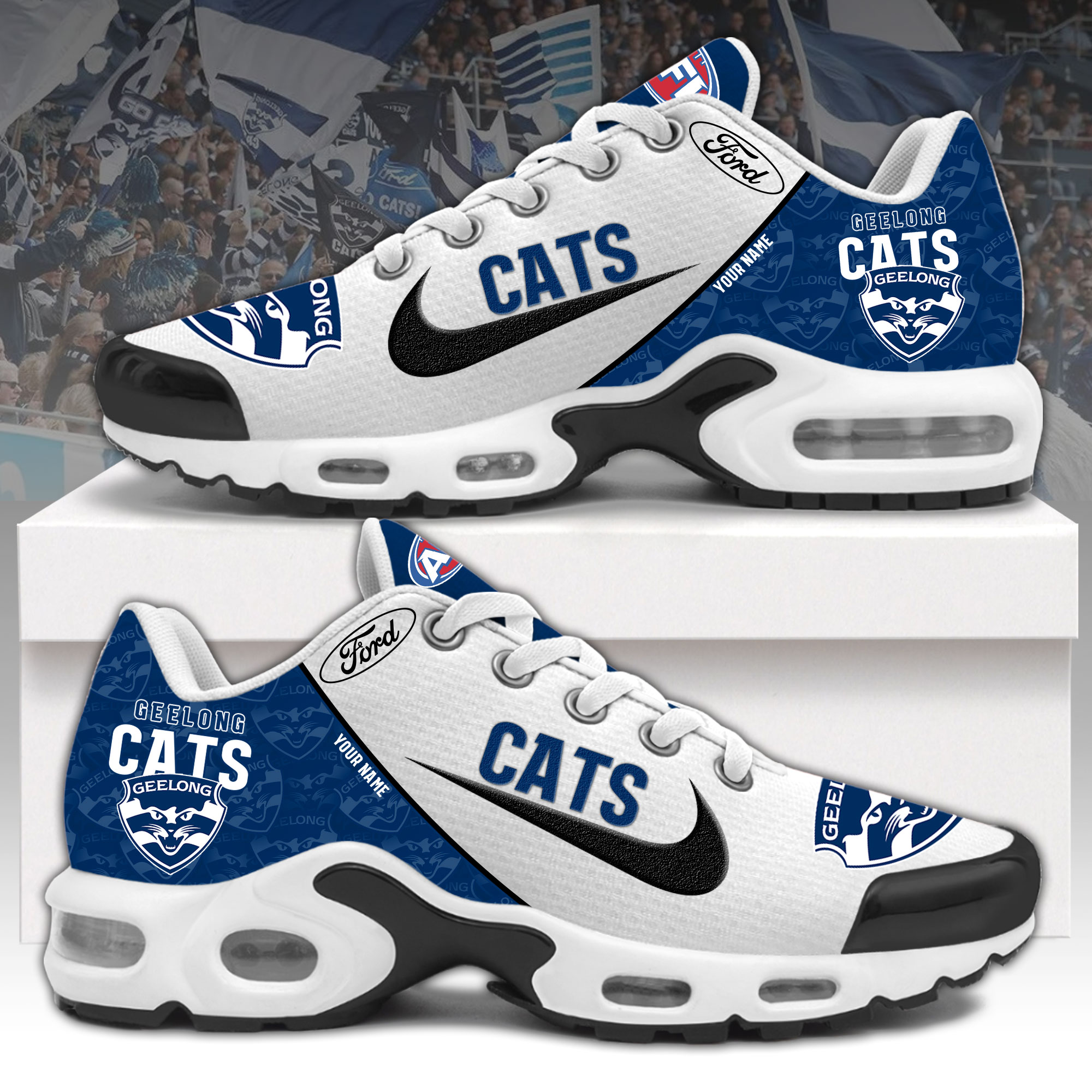 Geelong Cats Personalized Shoes