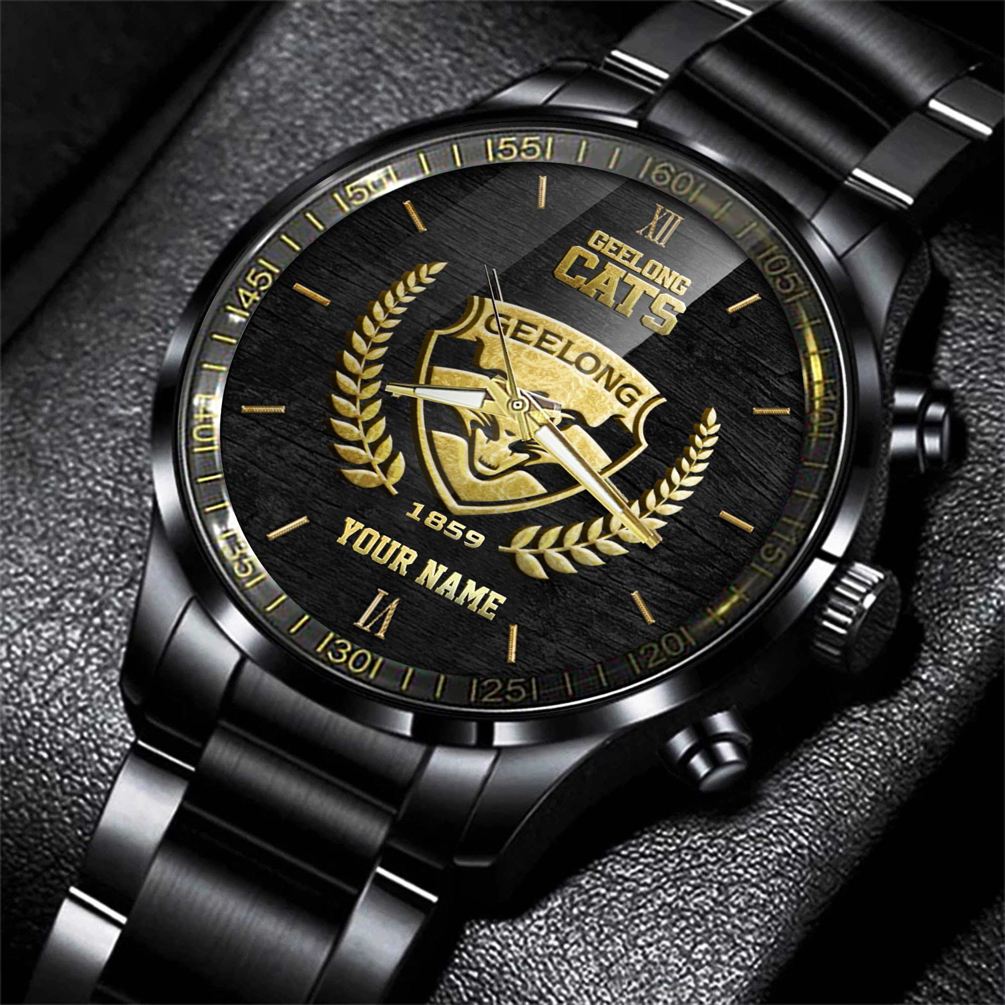 Geelong Cats Watch Fashion  Custom Name