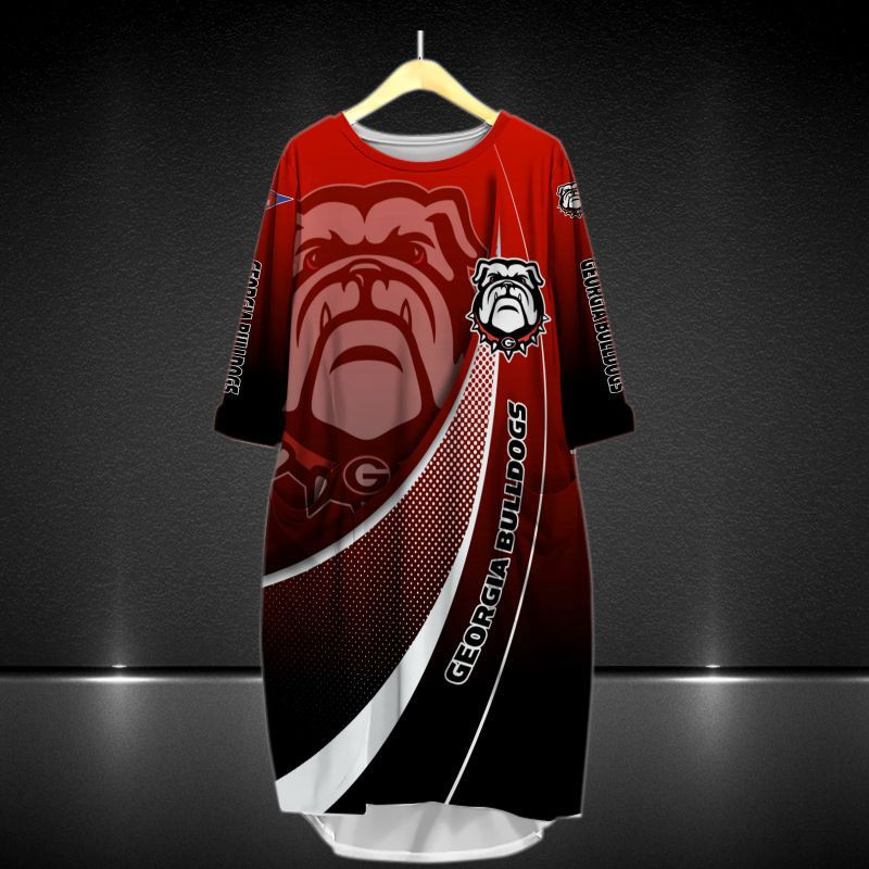 Georgia Bulldogs All Over Print Caftan7710