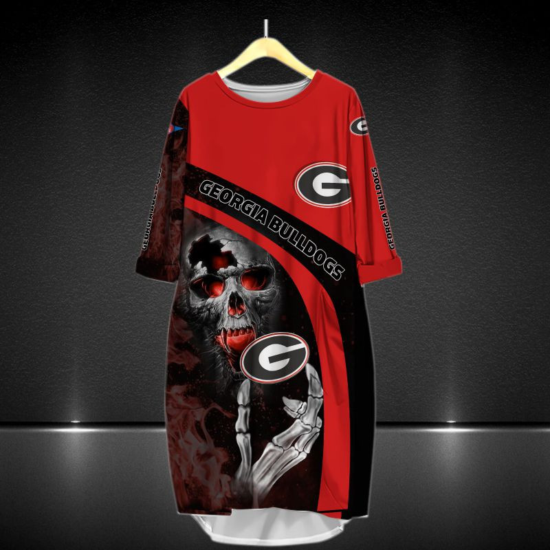 Georgia Bulldogs All Over Print Caftan7913