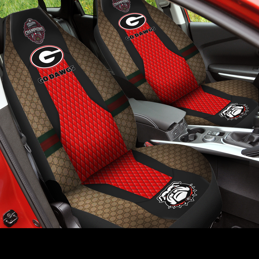 Georgia Bulldogs College Football National Champions 2022 Car Seat Cover V12