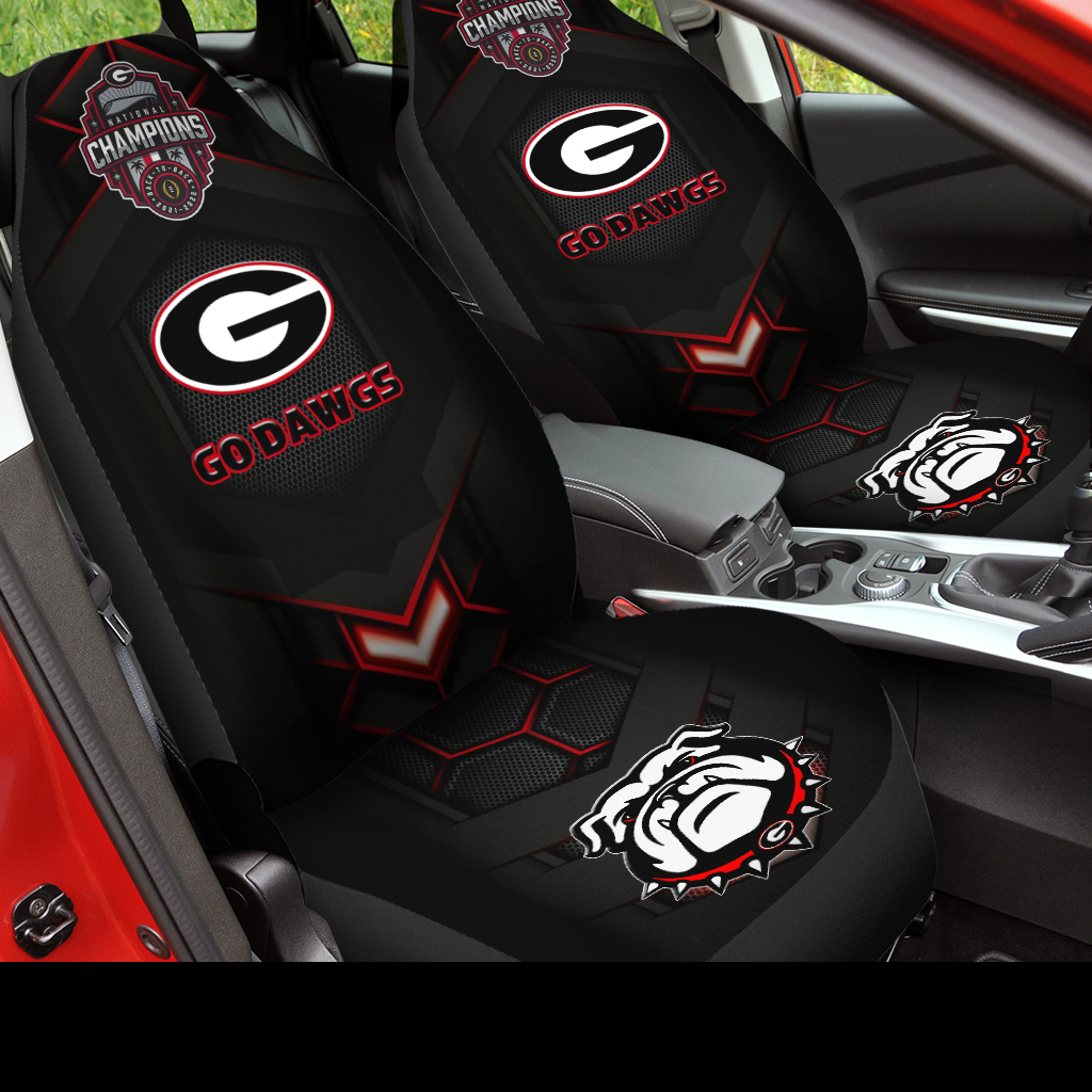 Georgia Bulldogs College Football National Champions 2022 Car Seat Cover V13