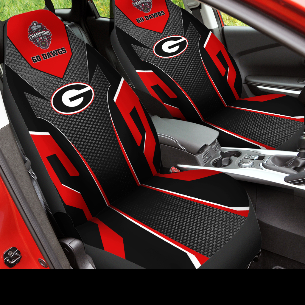 Georgia Bulldogs College Football National Champions 2022 Car Seat Cover V3
