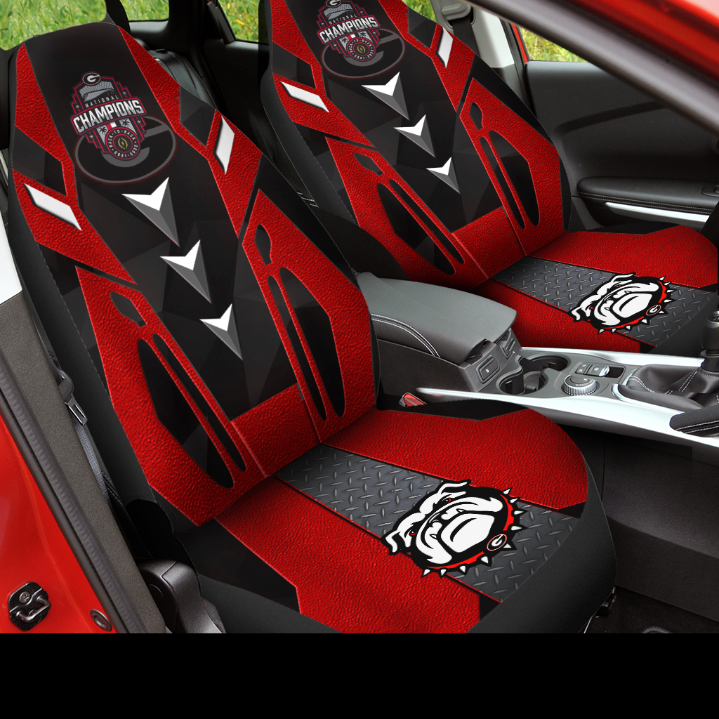 Georgia Bulldogs College Football National Champions 2022 Car Seat Cover V4