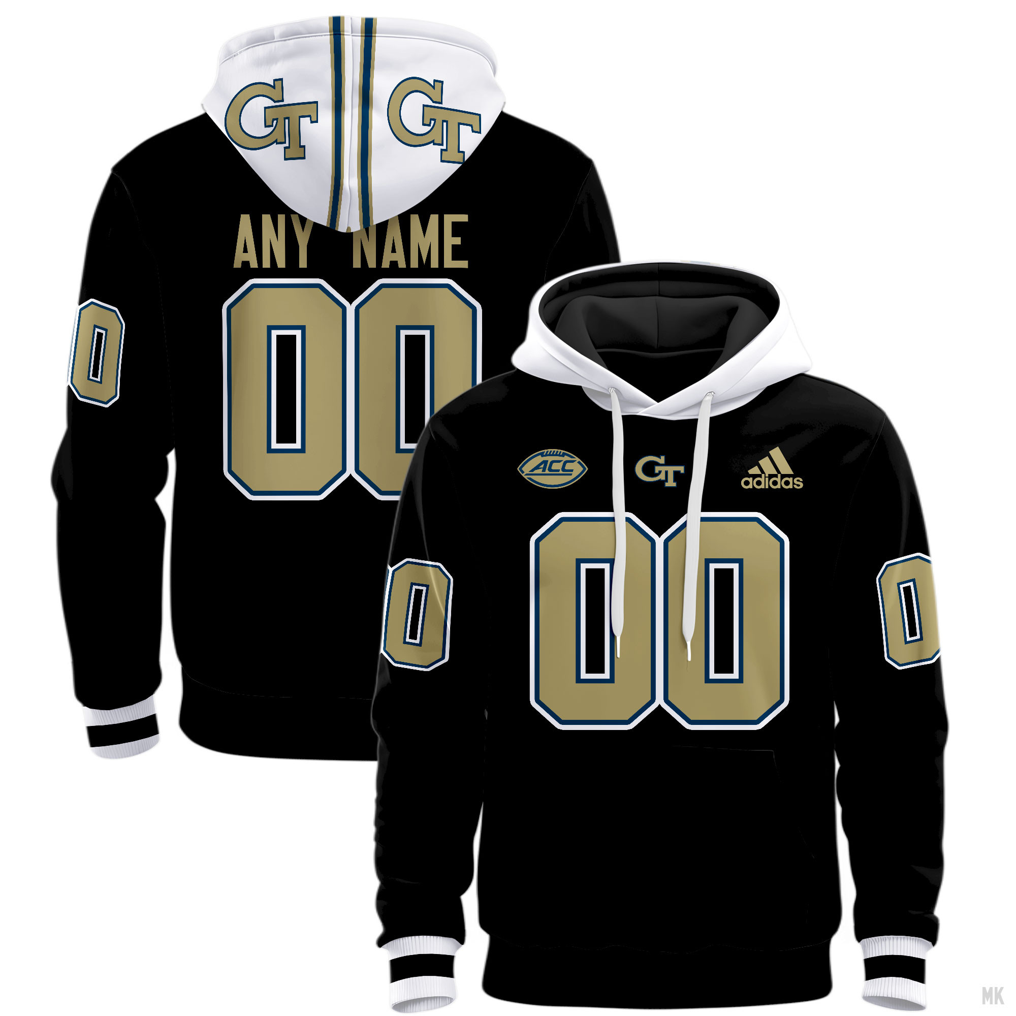 Georgia Tech Yellow Jackets Football Hoodie