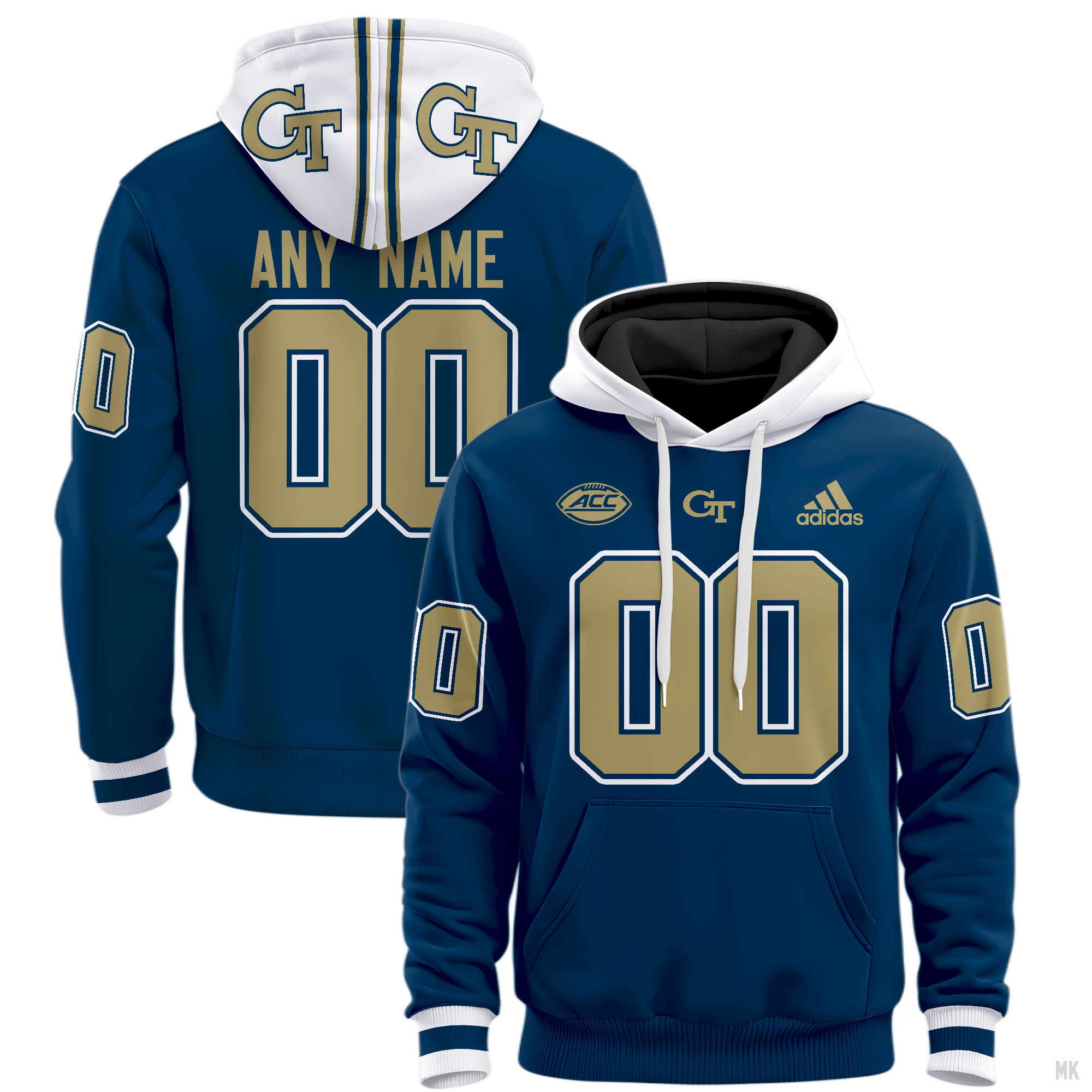 Georgia Tech Yellow Jackets Football Hoodie