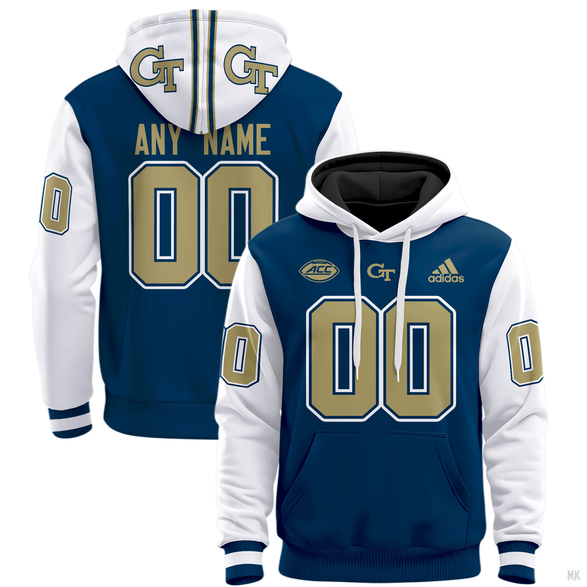 Georgia Tech Yellow Jackets Football Hoodie