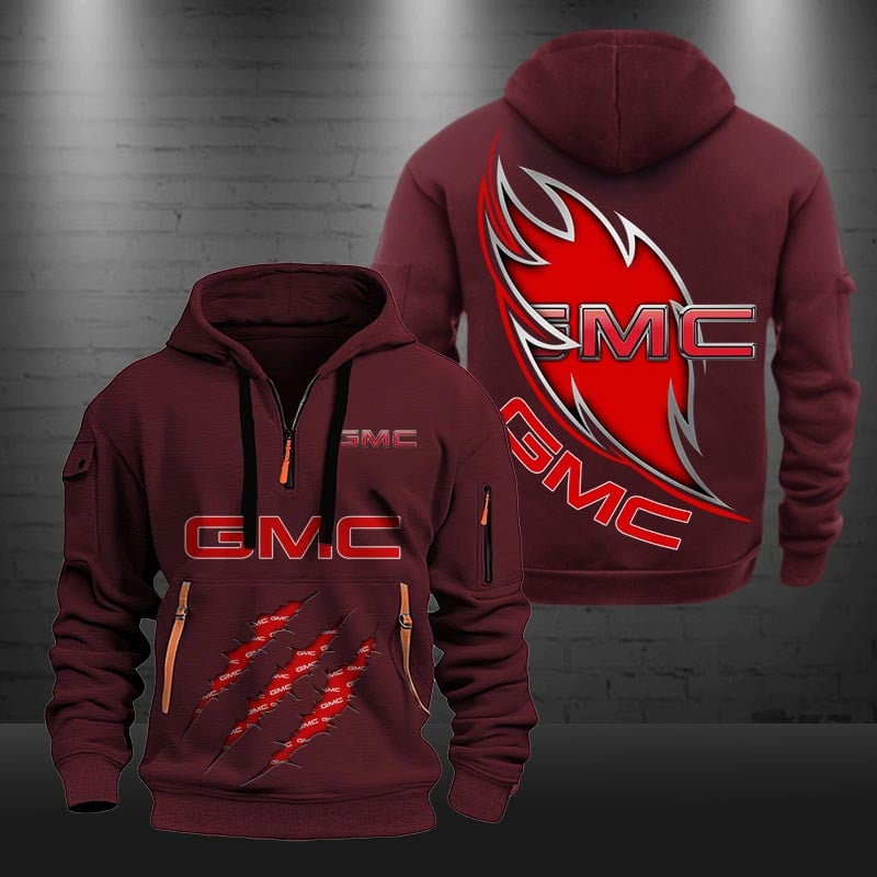 GMC New Zip Hoodie 0443 Multicolor