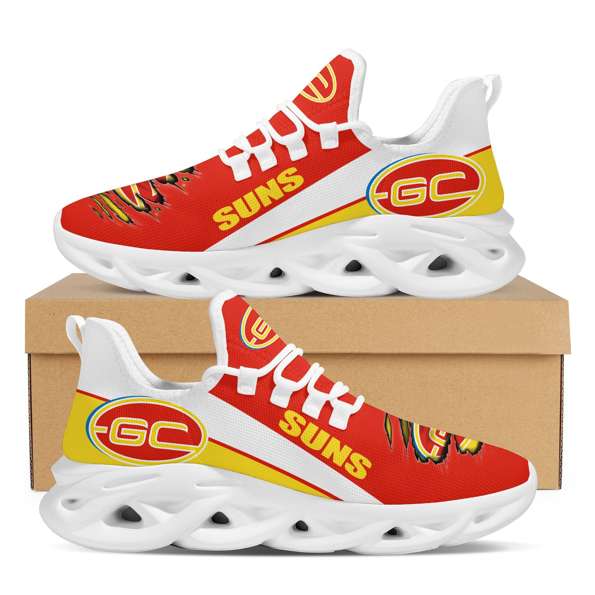 Gold Coast Suns Max Soul Sneakers Shoes