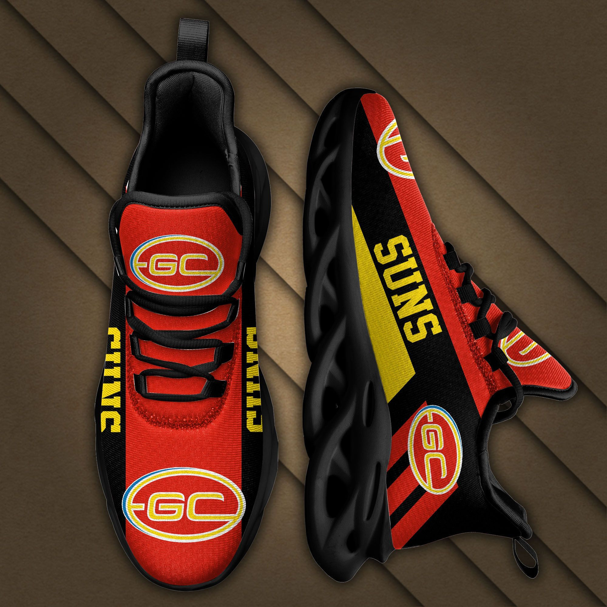 Gold Coast Suns Max Soul Sneakers Shoes