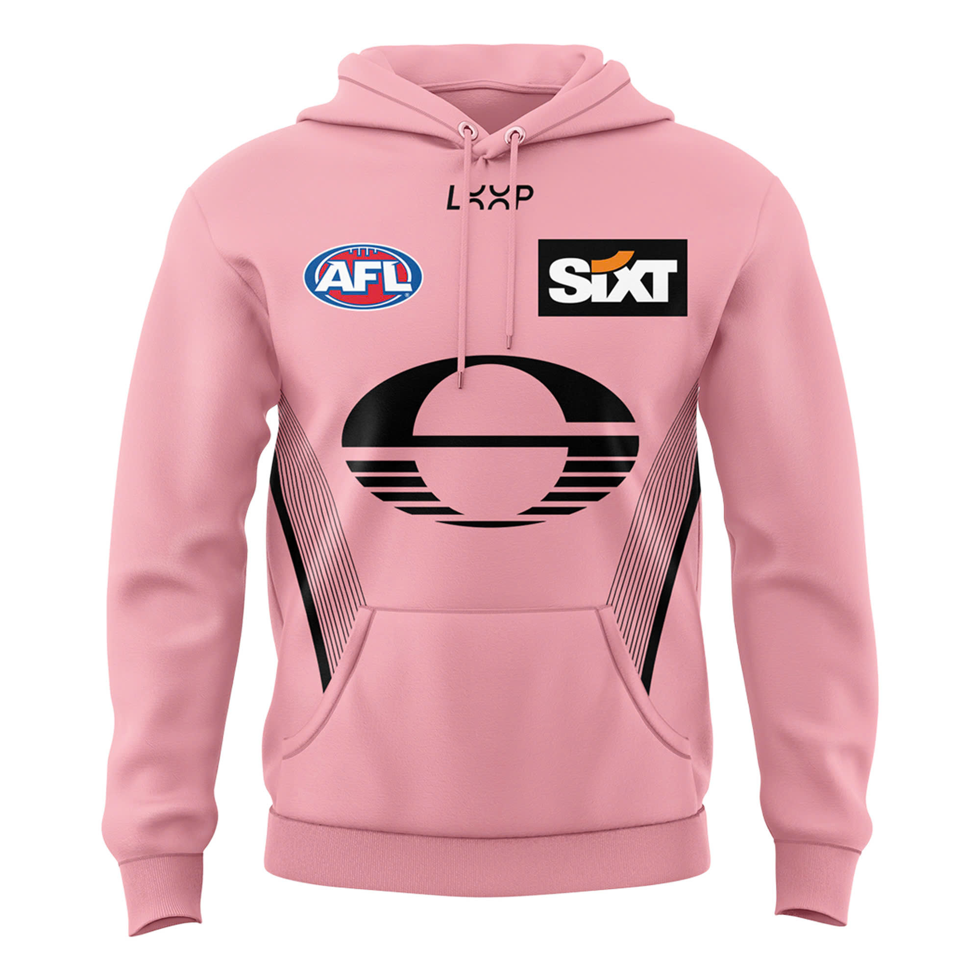 Gold Coast Suns Pink Hoodie
