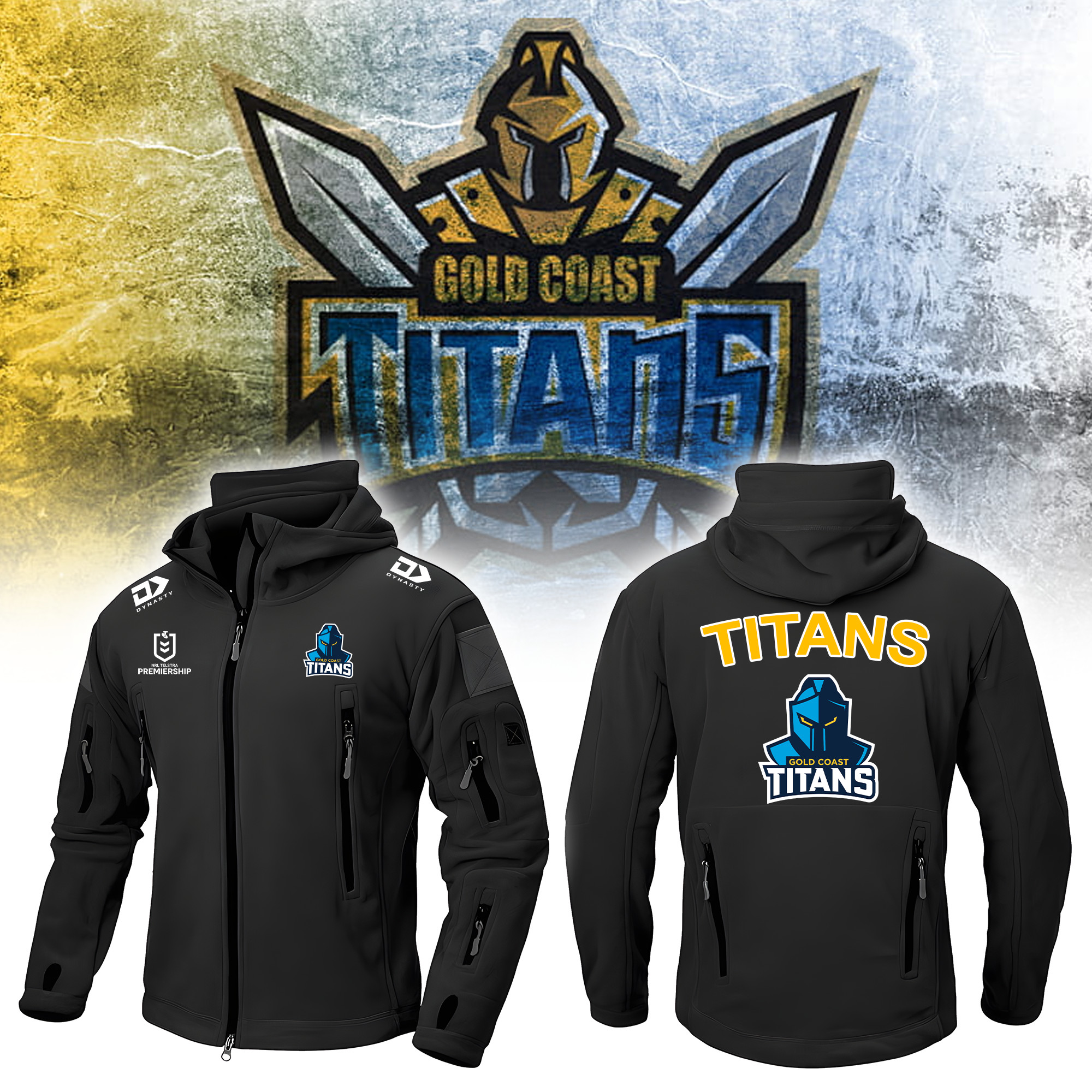 Gold Coast Titans Army Jacket Edition