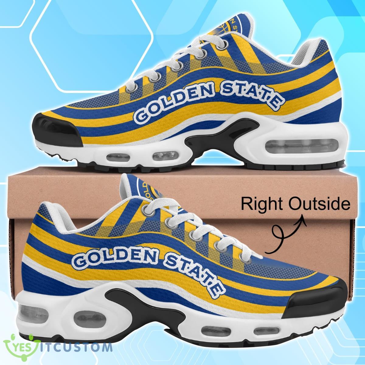Golden State Basketball Air Cushion Shoes Personalized Name Air Cushion Sports Shoes Sneaker KLTNS220284