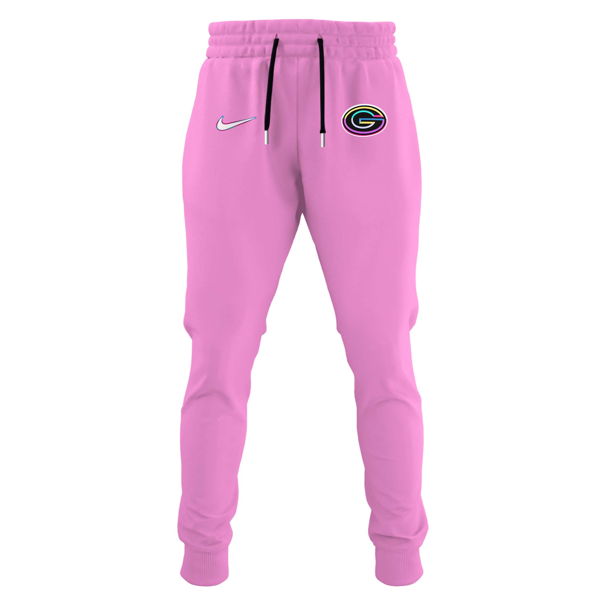 Green Bay Packer Crucial Catch Hoodie V1 Pink