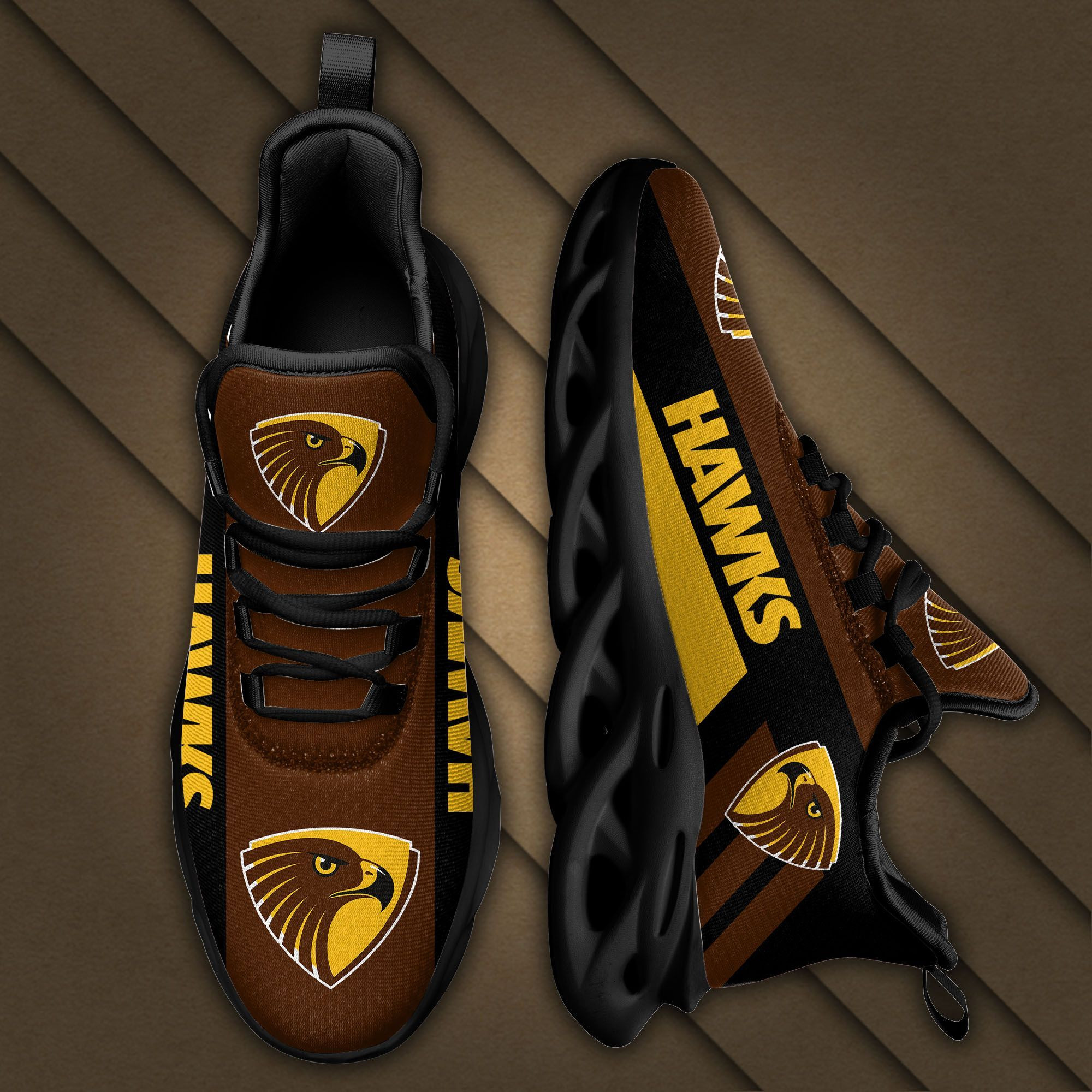 Hawthorn Hawks Max Soul Sneakers Shoes