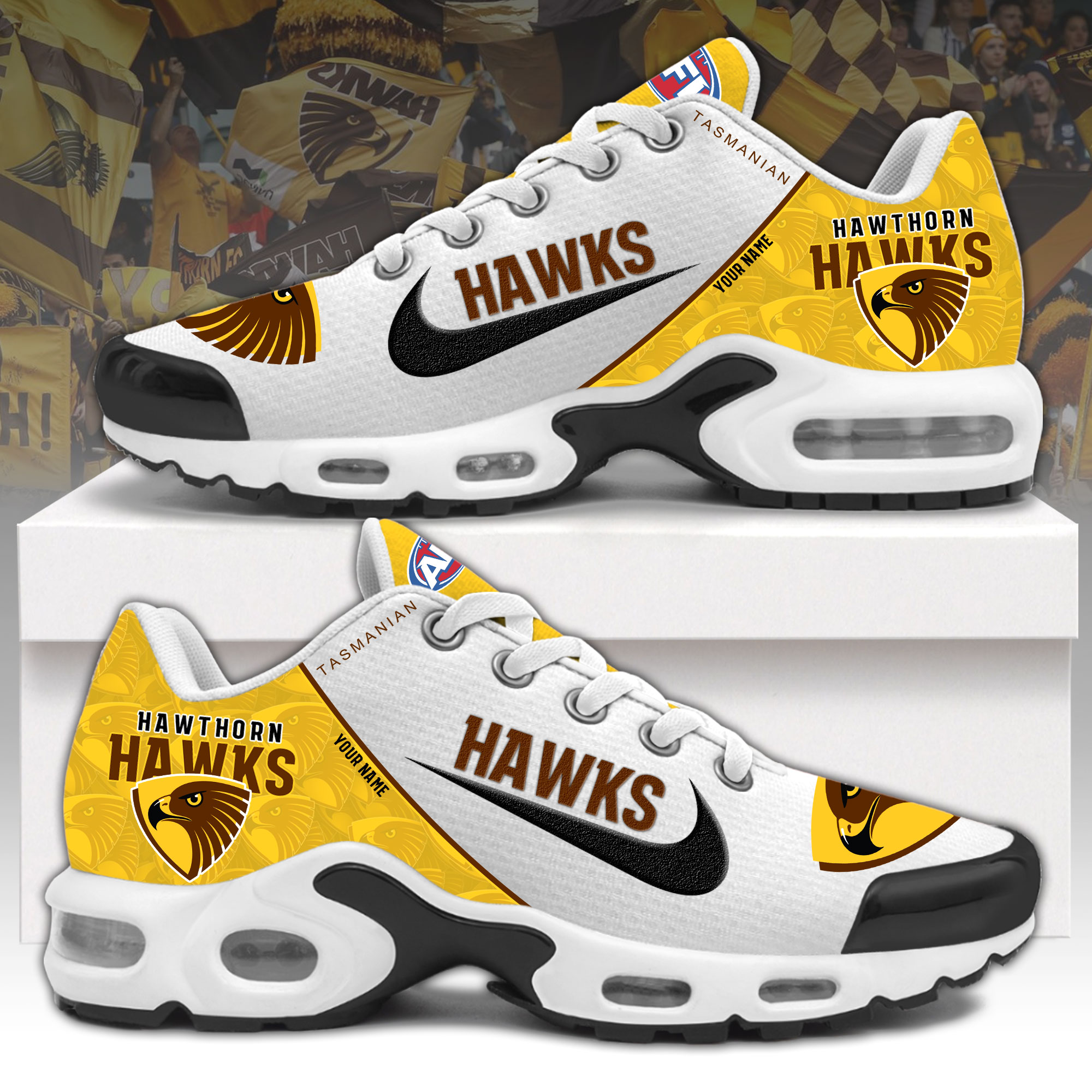 Hawthorn Hawks    Personalized Shoes