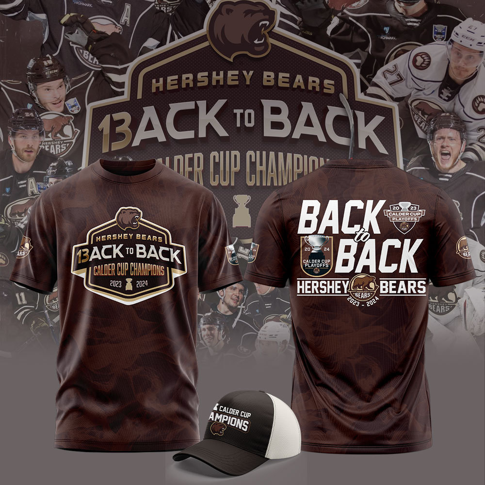 Hershey Bears Calder Cup Champions Tshirt SP250624116ID10DS10