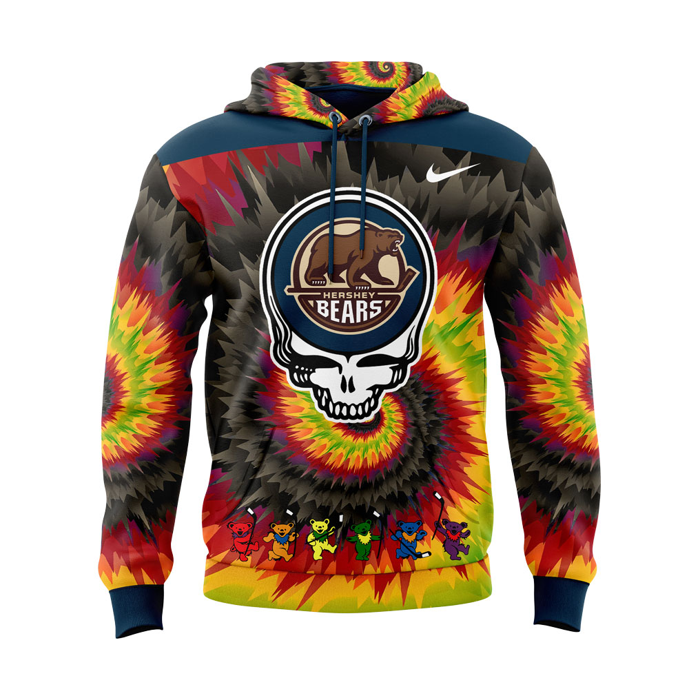 Hershey Bears Grateful Dead Night Hoodie