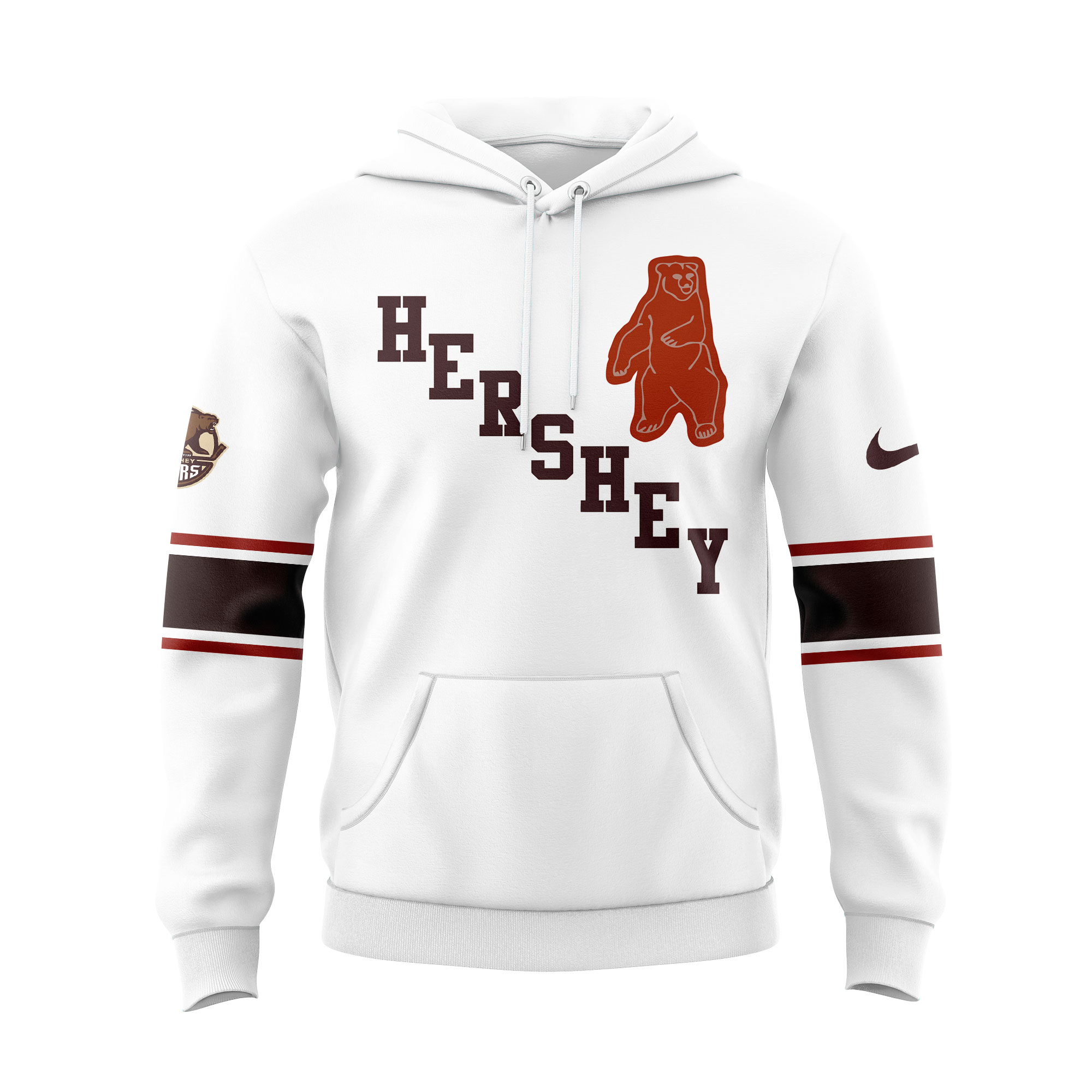 Hershey Bears our throwback Hoodie V2