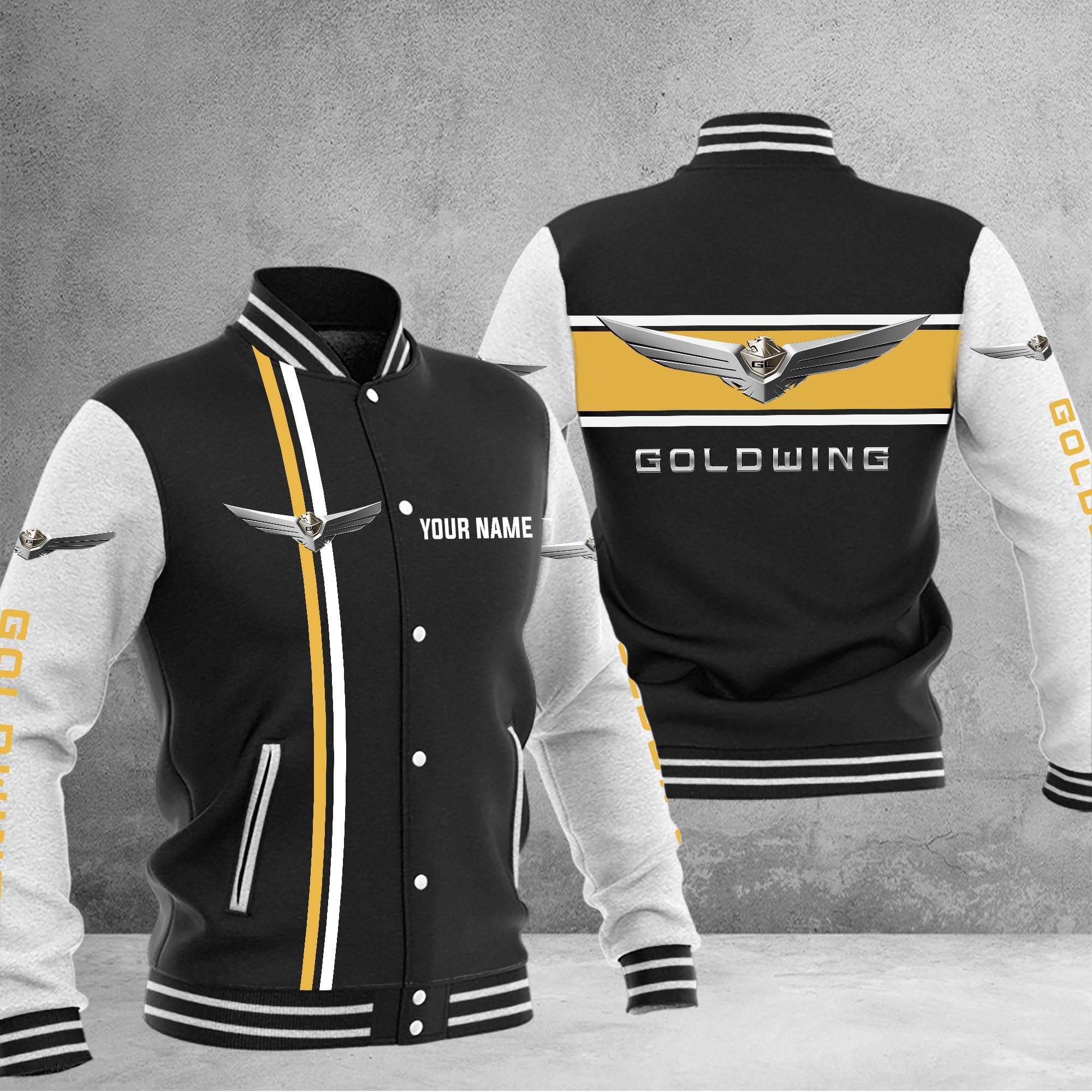 Honda goldwing Baseball Jacket
