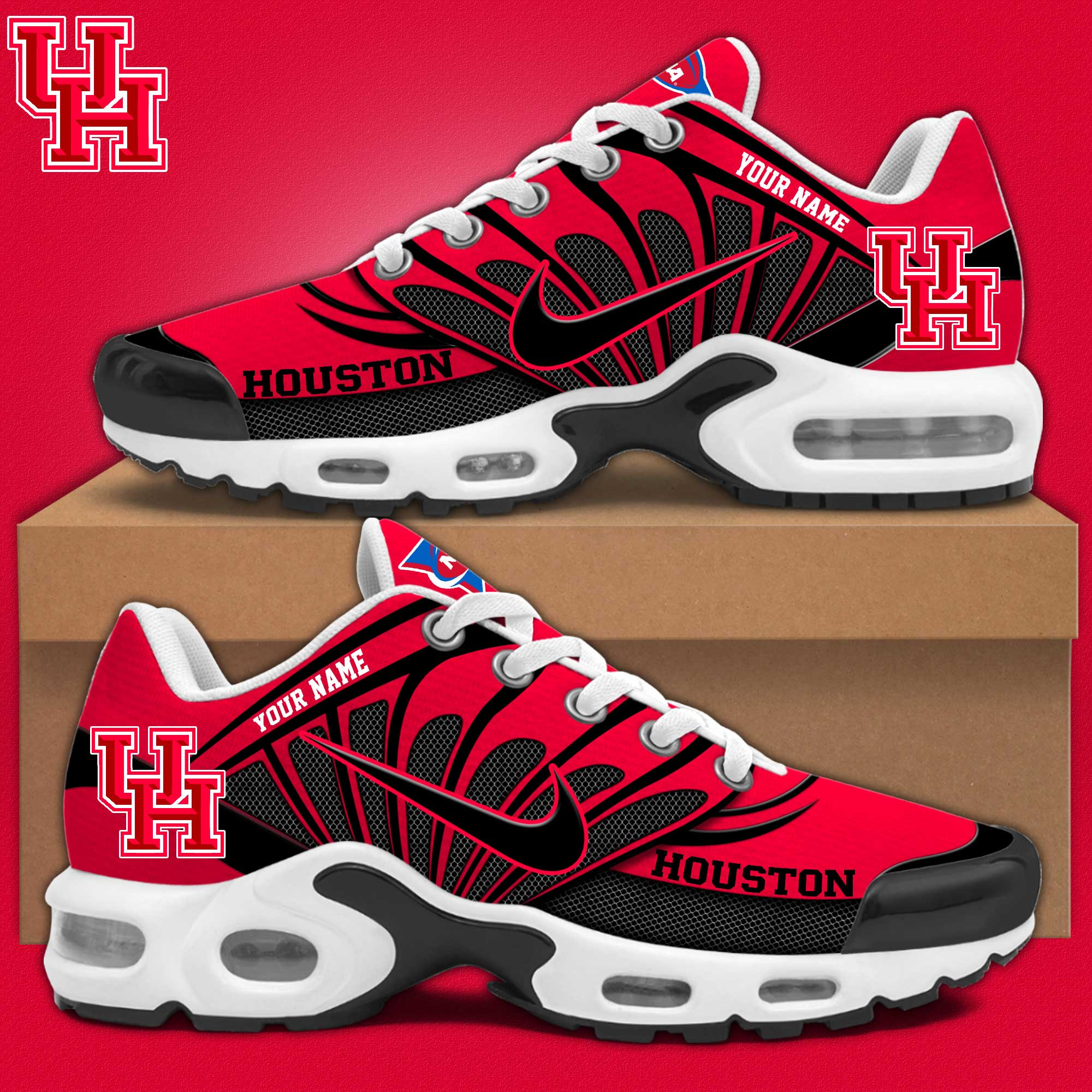 Houston Cougars Personalized Shoes S516508