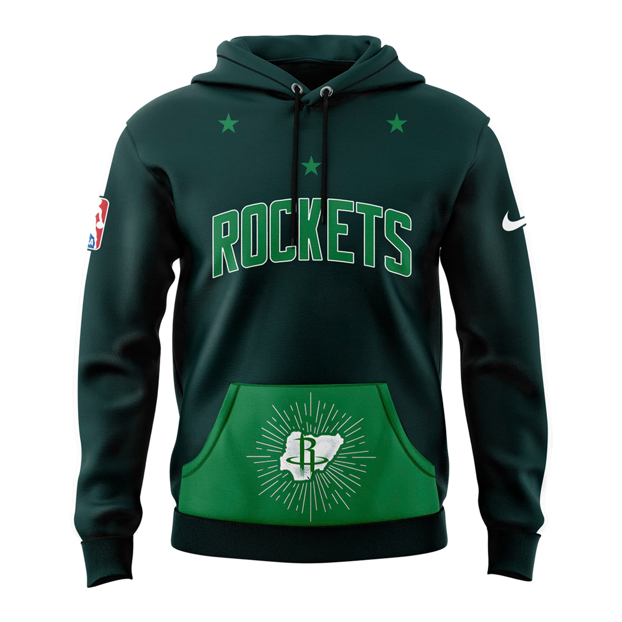Houston Rockets Nigerian Heritage Night Premium Pullover Hoodie