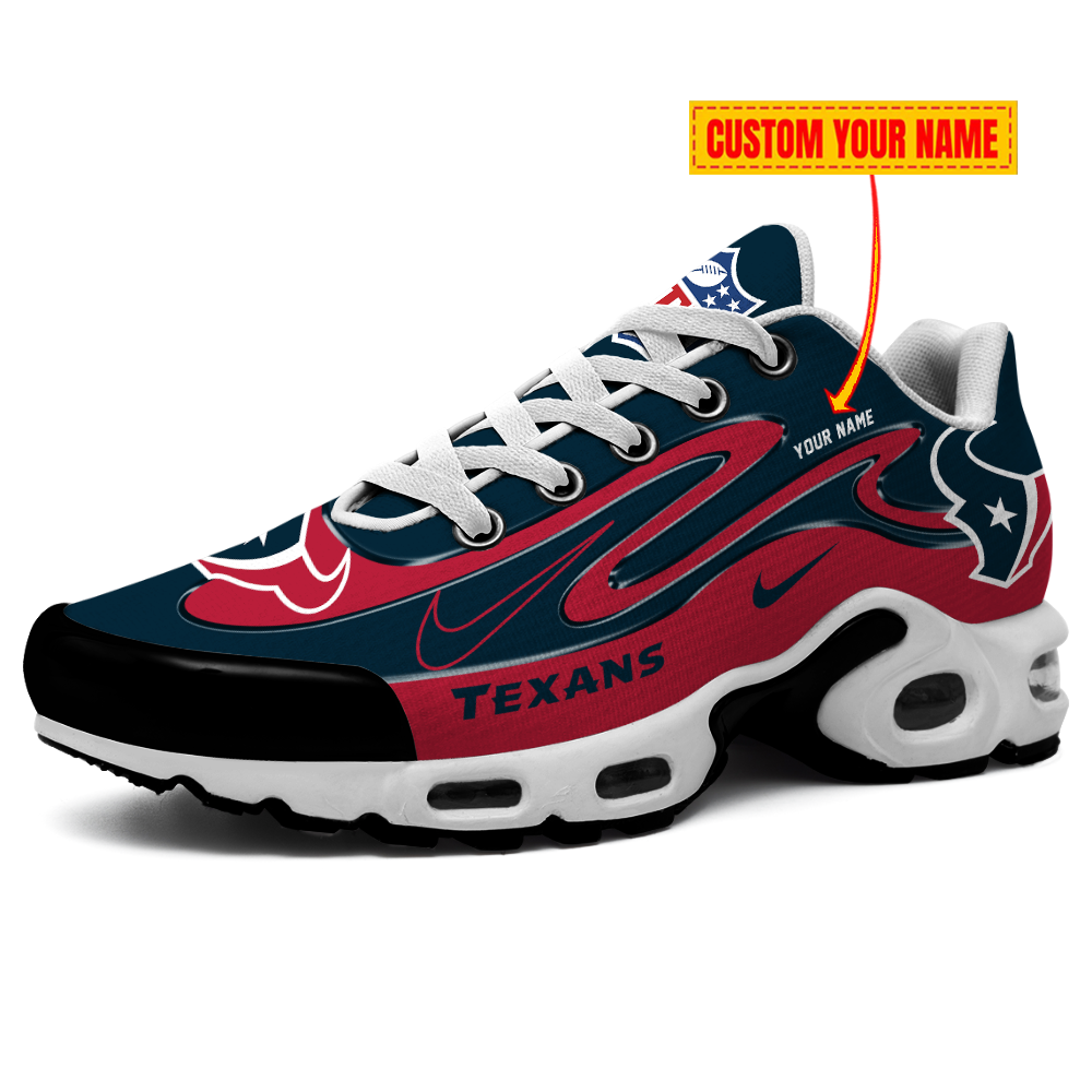 Houston Texans-Best Gift For Fans Double Swoosh Personalized H56 Shoes-SP28122313ID02DS01