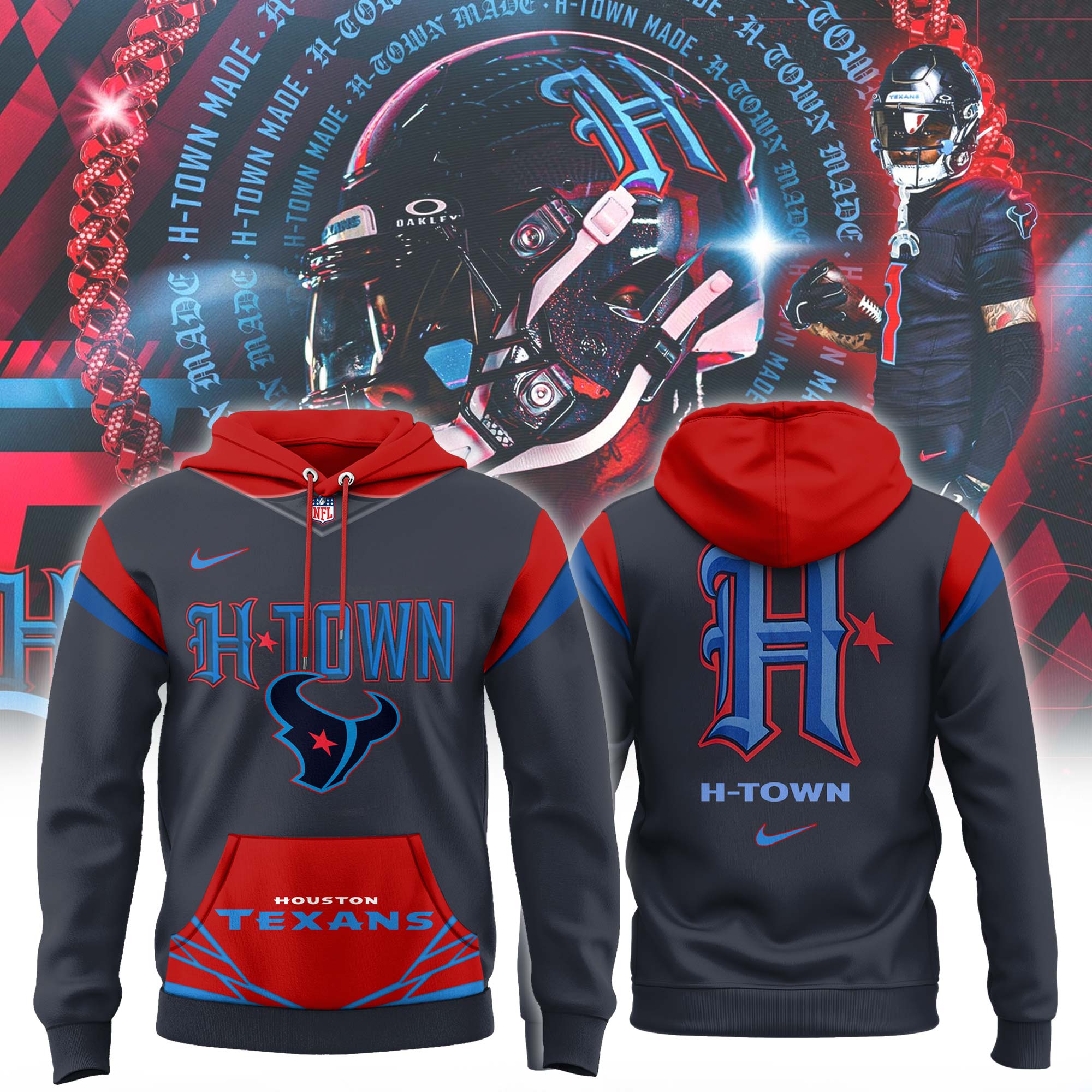 Houston Texans H Town Limited Hoodie
