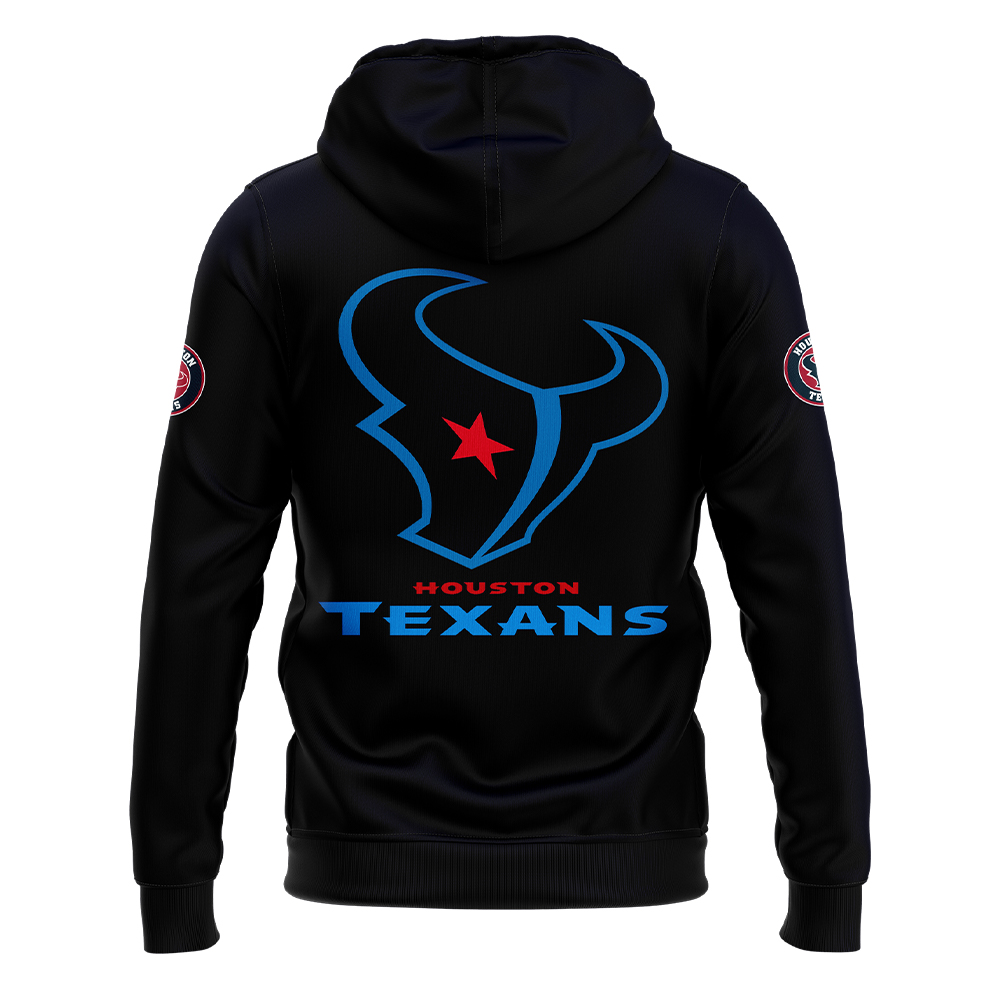 HTown Blue Houston Texans Alternate Game Hoodie.