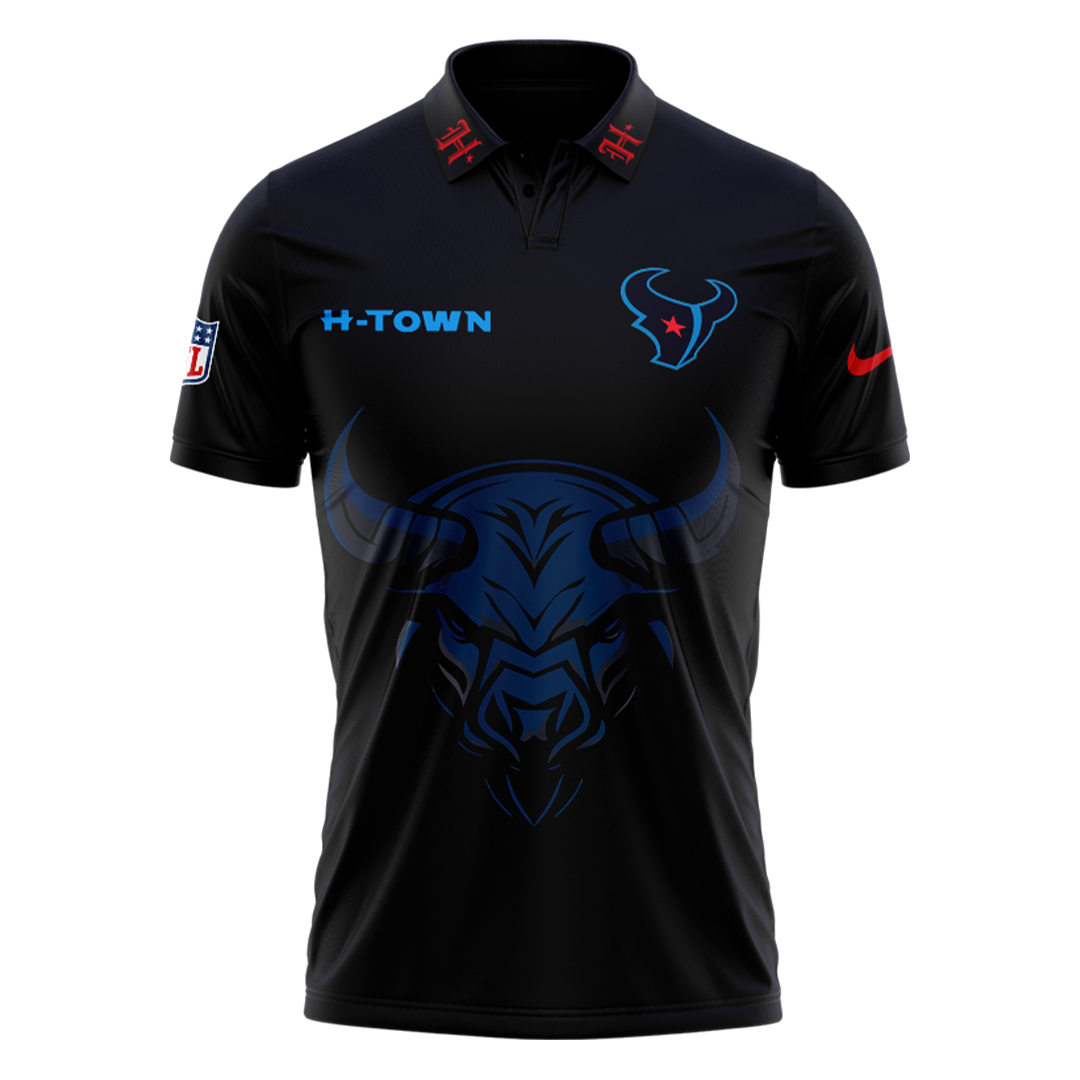 HTown Blue Houston Texans Alternate Game Polo