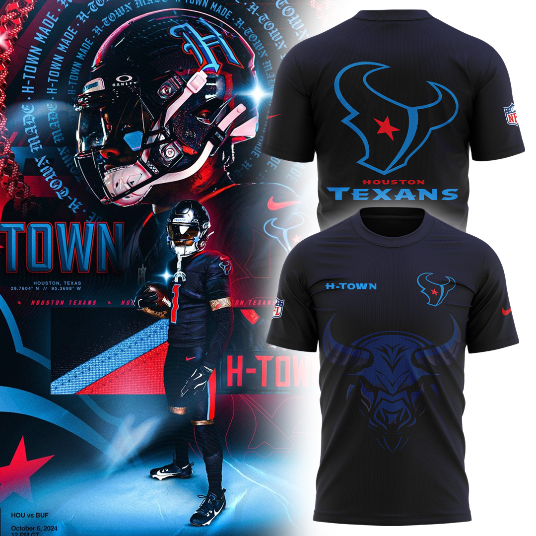 HTown Blue Houston Texans Alternate Game TShirt