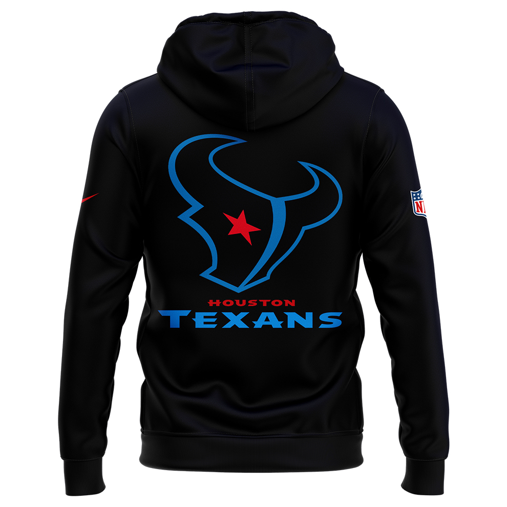 HTown Blue Houston Texans Alternate Game Zip Hoodie