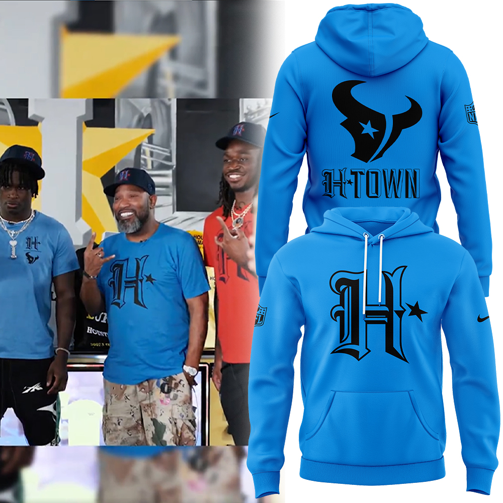 HTown Blue Houston Texans Hoodie.