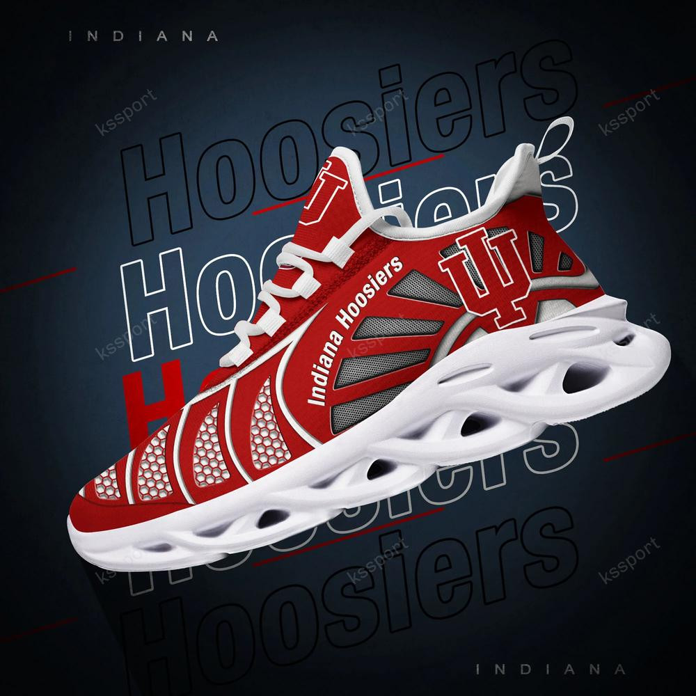 Indiana Hoosiers Max Soul Clunky, Black And White Running Shoes