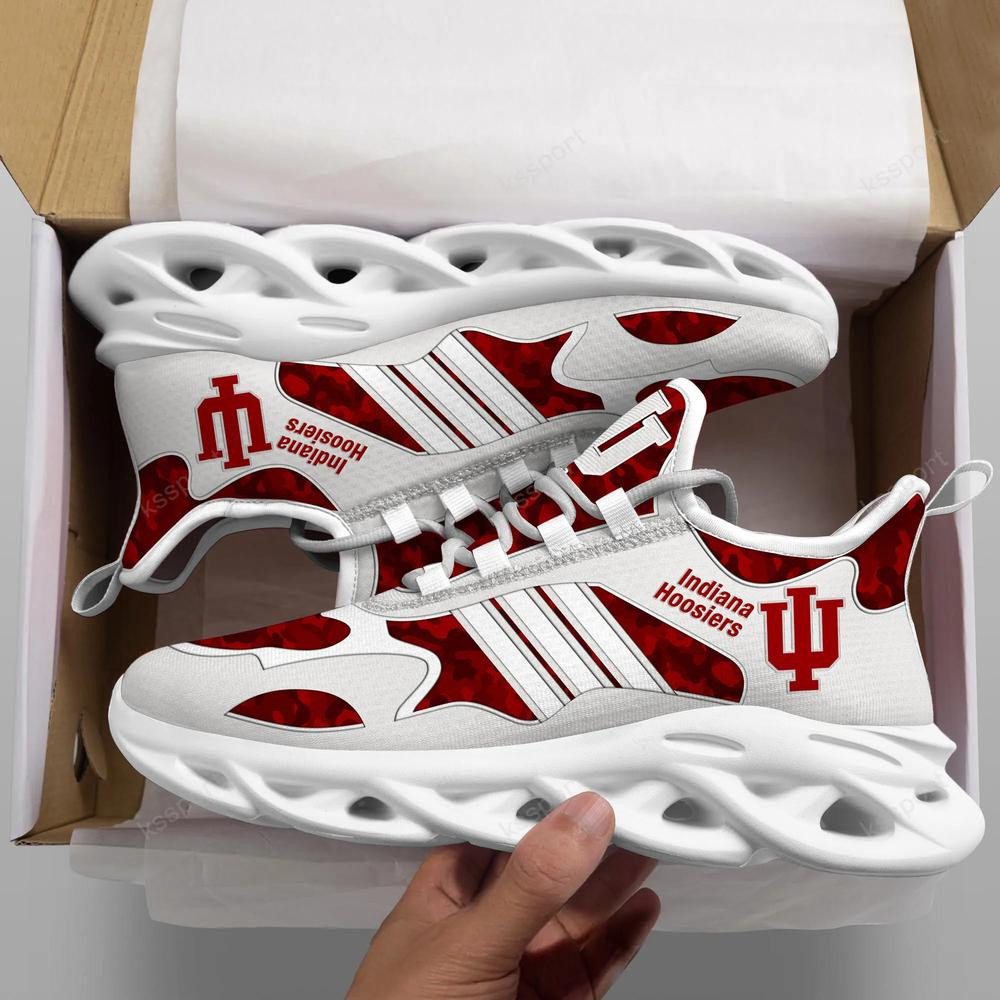 Indiana Hoosiers Max Soul Clunky, Camo Running Sneakers For Fan Ever