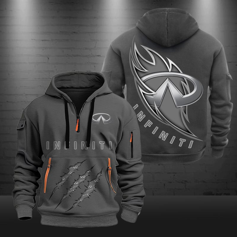 Infiniti New Zip Hoodie 0450 Multicolor