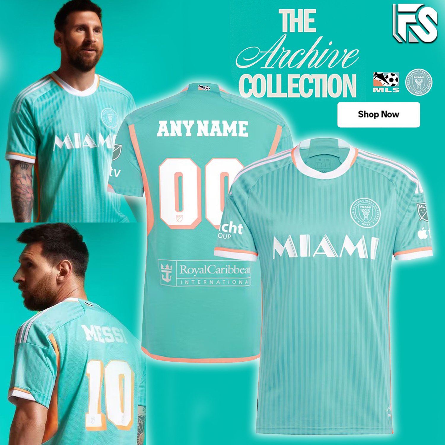 Inter Miami CF Custom Jersey T-shirt