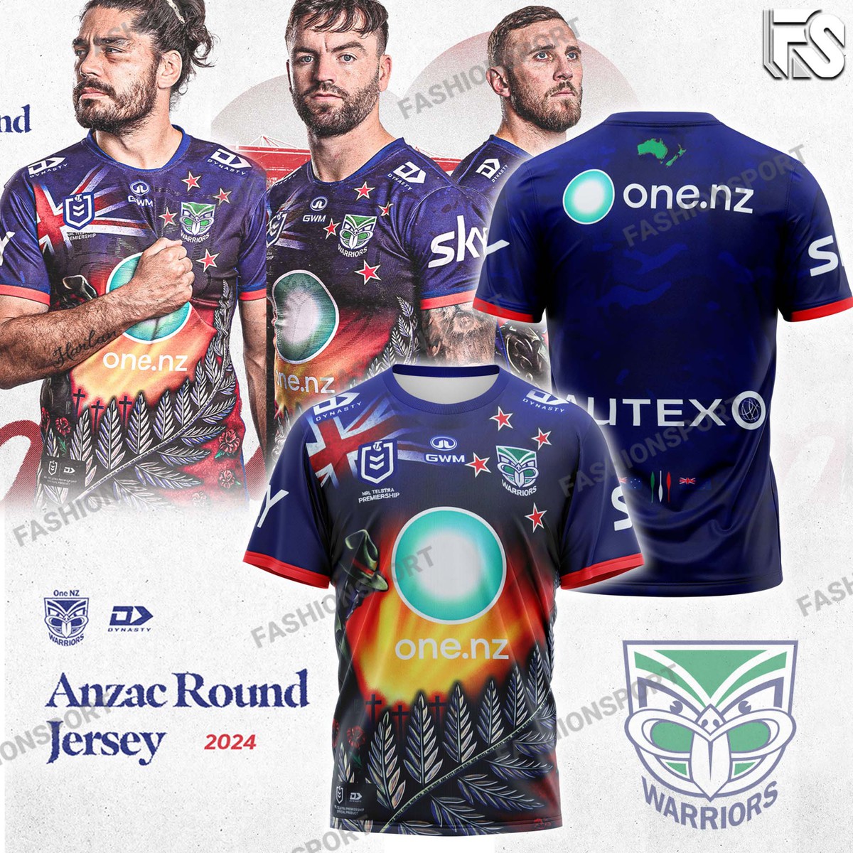 Introducing our Anzac Round Shirt
