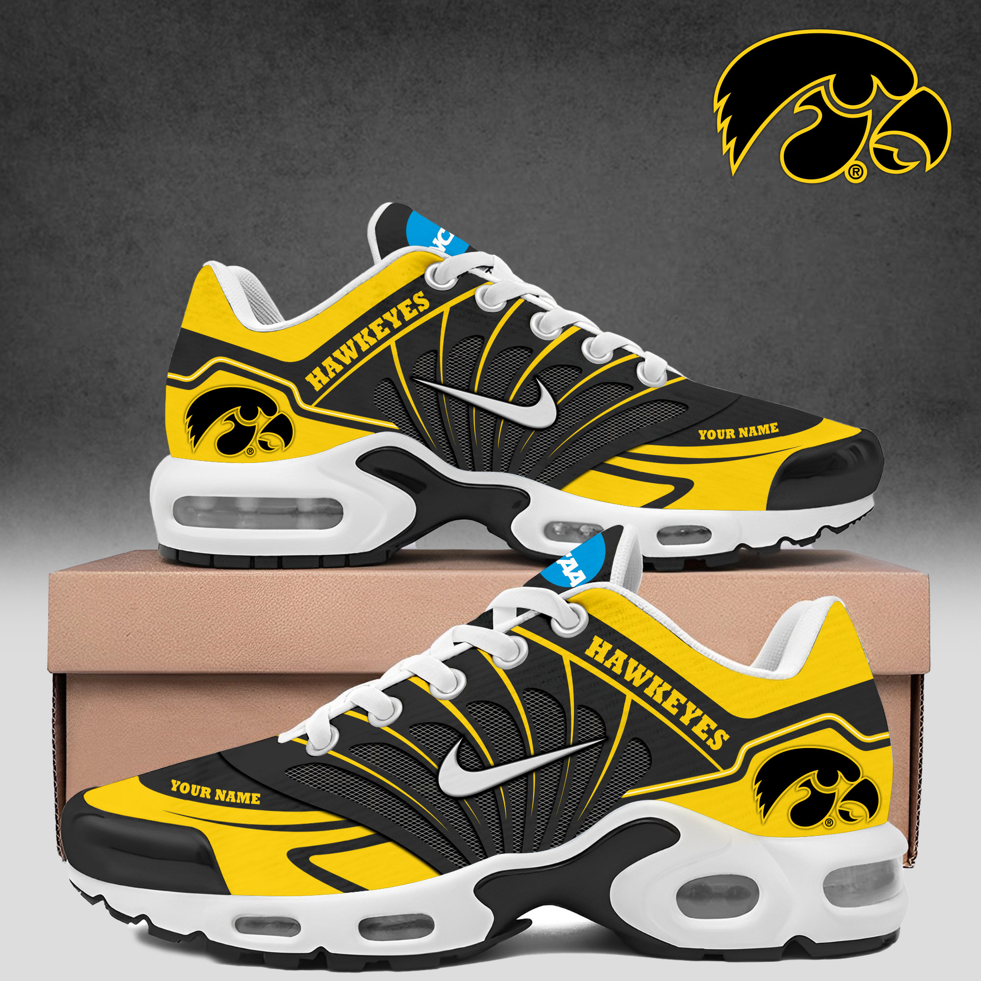 Iowa Hawkeyes New Shoes 2025