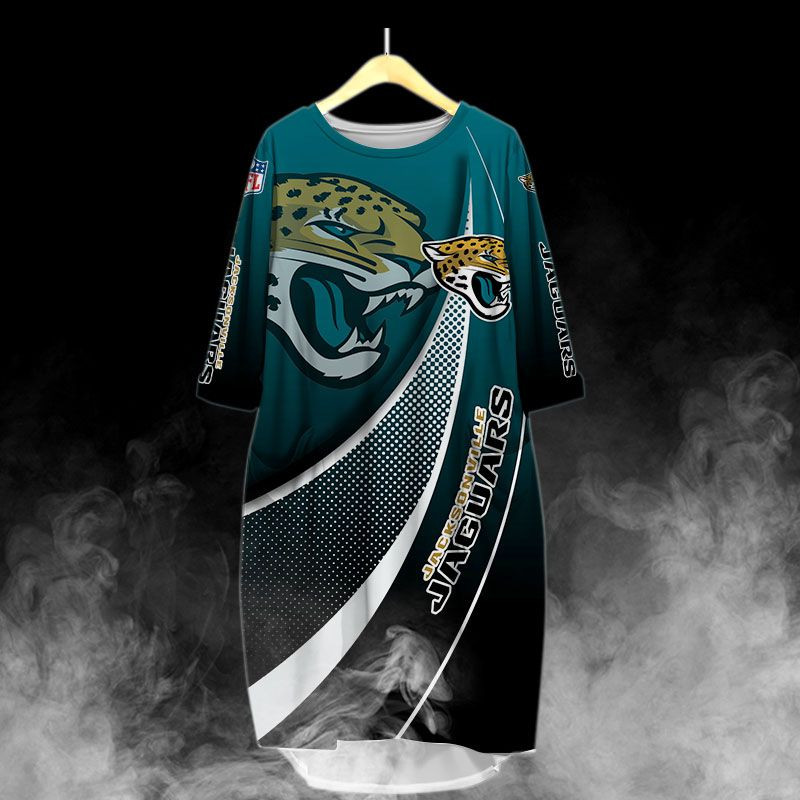 Jacksonville Jaguars All Over Print Caftan2709