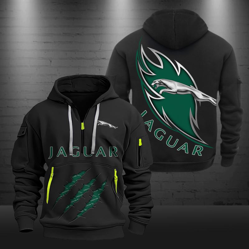 Jaguar New Zip Hoodie 0451 Multicolor
