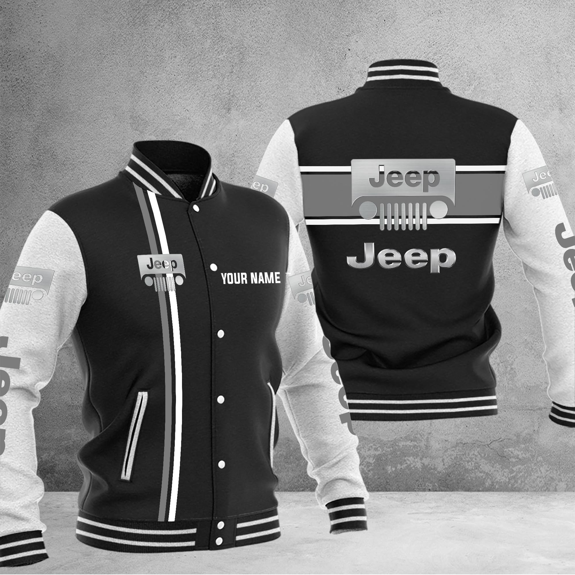 Jeep Baseball Jacket