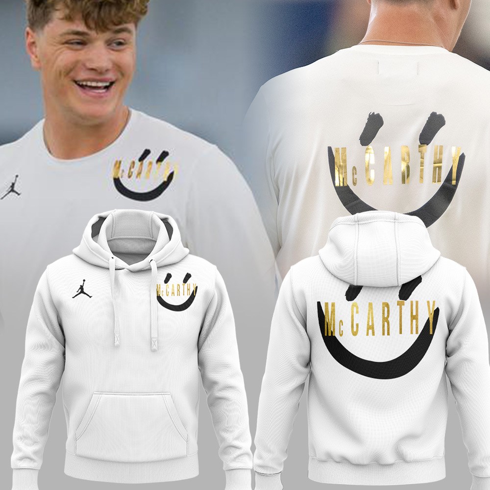 JJMcCarthy Long Sleeve Shirt Michigan Pro Day 2024