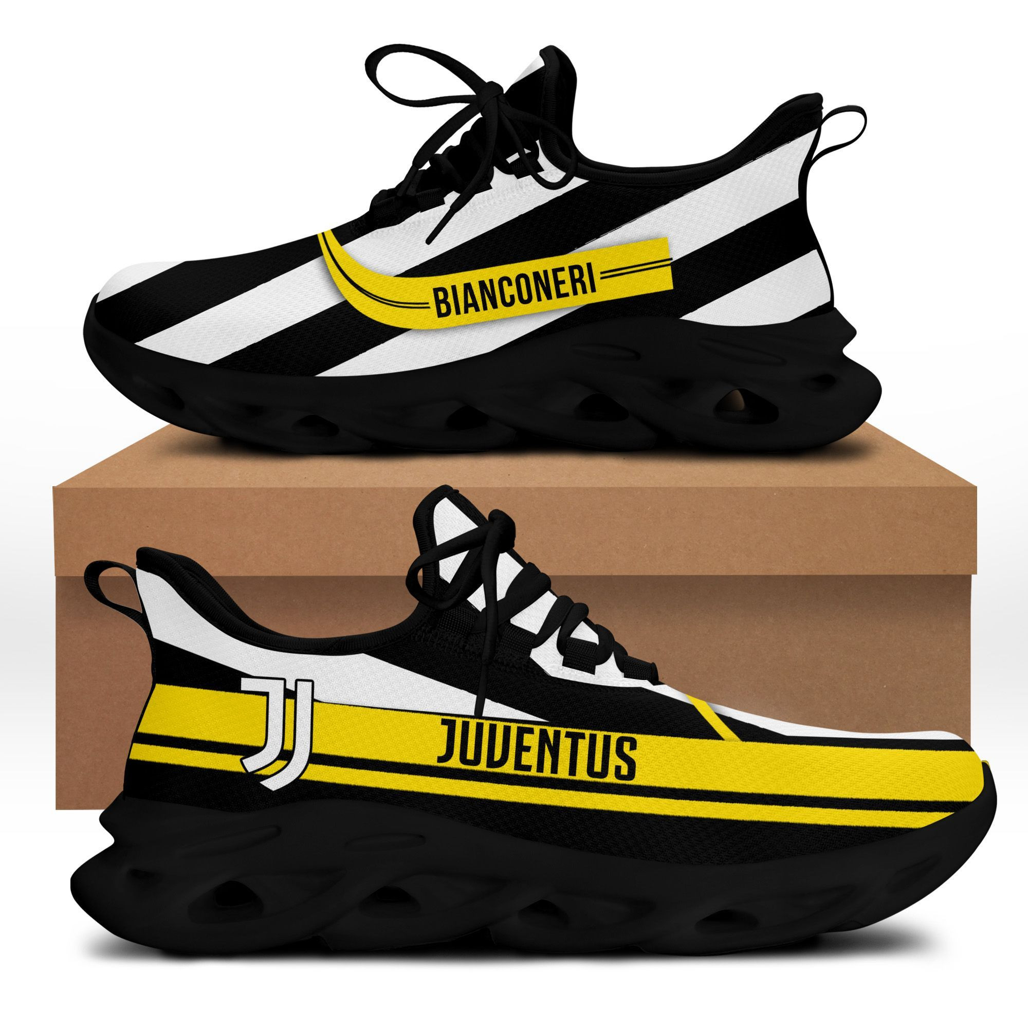 Juventus LPH-VA BS Running Shoes Ver 3 (Black&White)