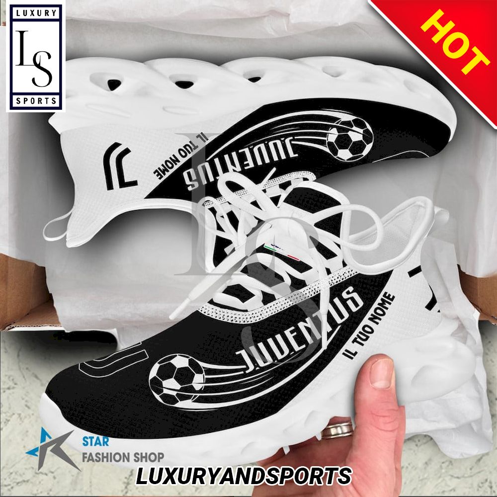 Juventus Serie A Custom Name Max Soul Shoes