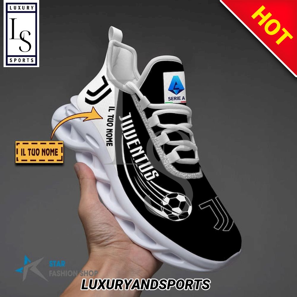 Juventus Serie A Custom Name Max Soul Shoes